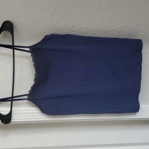 Dark blue tank top